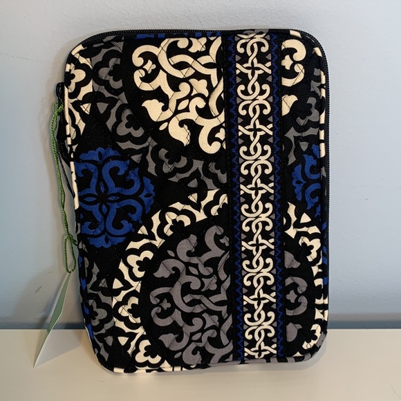 Vera Bradley E Reader Kindle Nintendo DS Sleeve Canterberry Cobalt RETIRED NWT - Picture 3 of 6